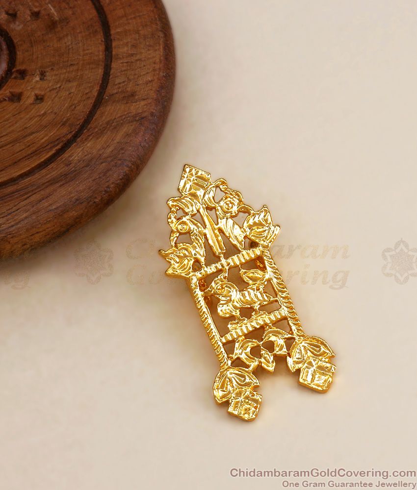 THAL119 One Gram Gold Anakili Thali Design Imitation Jewelry