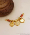 THAL123 Buy Thirumangalyam Lakshmi Coin Gold Plated Thali Set Kannadam Design