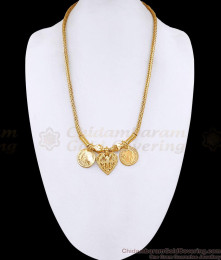 Traditional Christian Mangalsutra Cross Coin Minnu Thali Chain THAL138