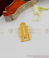 Tamil Thenna Maram One Gram Gold Thali Design Pendant For Muhurtham THAL53