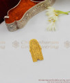 Thenkalai Vishnu Thali Thopa Thali One Gram Gold Thali Design For Muhurtham THAL70