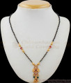 North Indian Mangalsutra Design For Daily Use Thali Chain THAL94