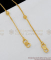10.5 Inch Flat Real Gold Pattern Balls Model Payal Kolusu For Women Online ANKL1073