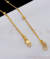 10 Inch Flat Real Gold Pattern Balls Model Payal Kolusu For Women Online ANKL1085