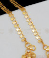 11.5 Inch Payal Gold Anklets for Women Daily Use Kolusu Design ANKL1095