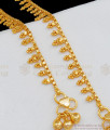 10 Inch New Payal Design 2021 Simple Gold Anklets Online ANKL1100