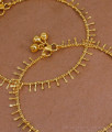 9.5 Inch Trendy Fashion Design Gold Anklets For Party Wear ANKL1107 9.5 Inch Trendy Fashion Design Gold Anklets For Party Wear ANKL1107