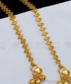 10.5 Inch Attractive Model Design Gold Anklets For Party Wear ANKL1108