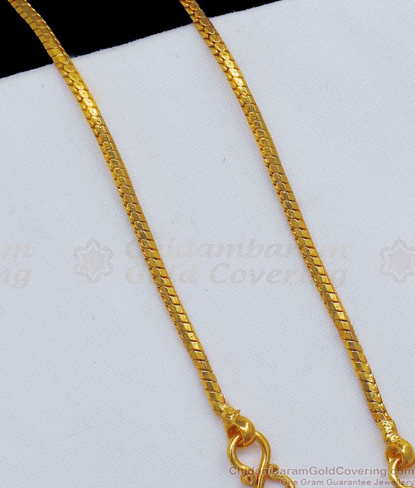 10 Inch New Collection Gold Anklet For Daily Wear Kolusu ANKL1118