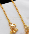 10 Inch Ball Type Gold Anklet For Daily Wear Fashion Jewelry ANKL1133