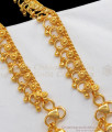 10.5 Inch Royal Thick Gold Kolusu For Womens Bridal Wear ANKL1137