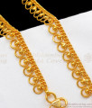 11 Inch One Gram Gold Chain Type Anklets For Daily Wear ANKL1153