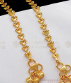 10 Inch Heart Design 1 Gram Gold Kolusu Daily Wear ANKL1155