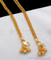 10.5 Inch Traditional Gold Anklet Daily Wear Collection ANKL1163