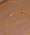 10.5 Inch Regular Use Gold Plated Anklet Slim Designs For Women ANKL1173