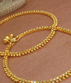 10.5 Inch Regular Wear Gold Plated Anklet Womens Kolusu Collections Shop Online ANKL1186