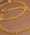 10.5 Inch Fabulous Gold Plated Anklet Womens Payal Collections Shop Online ANKL1189