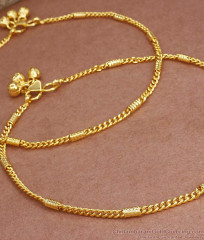 10 Inch Buy Light Weight Gold Imitation Anklet Chain Type Womens Kolusu ANKL1192