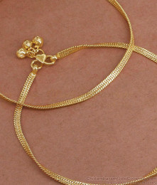 11 Inch Buy Gold Plated Anklet Latest Payal Designs For Women ANKL1249