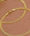 9 Inch Original Impon Anklet Without Stones Non Tarnish Daily Use ANKL1278 9 Inch Original Impon Anklet Without Stones Non Tarnish Daily Use ANKL1278
