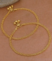 10 Inch New Arrival Gold Tone Daily Wear Anklet Beads Design ANKL1284 10 Inch New Arrival Gold Tone Daily Wear Anklet Beads Design ANKL1284
