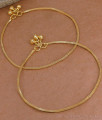 10 Inch Latest Snake Chain Design Gold Plated Anklet Collections ANKL1285 10 Inch Latest Snake Chain Design Gold Plated Anklet Collections ANKL1285