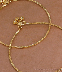 10 Inch Buy Light Weight Thin Gold Imitation Anklet Design Online ANKL1293 10 Inch Buy Light Weight Thin Gold Imitation Anklet Design Online ANKL1293