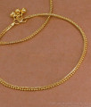 10 Inch Lightweight One Gram Gold Plated Anklet Set for Women ANKL1300 10 Inch Lightweight One Gram Gold Plated Anklet Set for Women ANKL1300