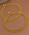 10.5 Inch Heavy Salangai Gold Plated Chain Anklet Set Online ANKL1304 10.5 Inch Heavy Salangai Gold Plated Chain Anklet Set Online ANKL1304