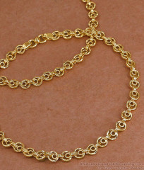 11.5 Inch Buy Five Metal Gold Finish Payal Ring Link Design ANKL1306