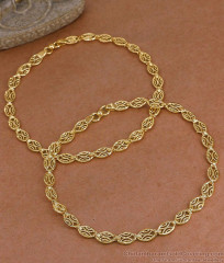 10 Inch Impon Panchaloha Oval Filigree Link Anklet for Women ANKL1307 10 Inch Impon Panchaloha Oval Filigree Link Anklet for Women ANKL1307