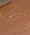 11 Inch Five Metal Impon Twisted Rope Chain Anklet Online ANKL1310 11 Inch Five Metal Impon Twisted Rope Chain Anklet Online ANKL1310