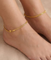 11 Inch Daily Wear Impon Panchaloha Flat Mesh Anklet ANKL1311
