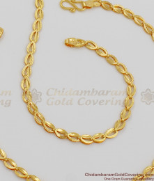 10.5 Inch Light Weight Fancy Pattern Anklets Design Online Shopping ANKL1006