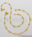 10.5 Inch Aspiring Gold Heart Model Anklet Jewelry For Girls New Arrivals ANKL1026