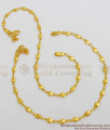10.5 Inch Stylish Square Pattern Padasaram Gold Plated Kolusu For Daily Use ANKL1028