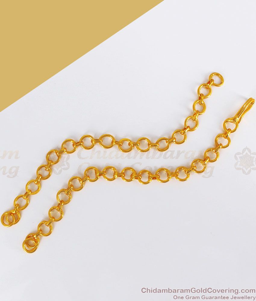 AS1001 One Gram Gold Plated Back Chain For Haram And Necklace