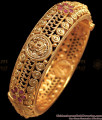 BR1690-2.8 Premium Antique Lakshmi Bangles Single Screw Type Kada Bridal Wear