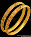 BR1450-2.8 Gold Designer Bangles One Gram Gold South Indian Jewelry Shop Online