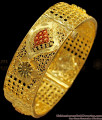 BR1532-2.4 Trendy Gold Kada Bangle Design Screw Type Forming Collection