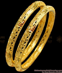 BR1549-2.8 Stunning Enamel Gold Bangles For Bridal Wear BR1549-2.8 Stunning Enamel Gold Bangles For Bridal Wear