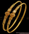 BR1553-2.8 Thin Kappu Design Gold Bangles Imitation Jewelry