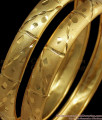 BR1554-2.4 Original Gold Kada Bangles Forming Collections