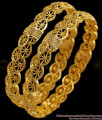 BR1557-2.6 Grand One Gram Gold Bangles Set of Two For Functions