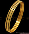 BR1584-2.6 Set Of Four Thin Gold Bangles For Women Daily Use