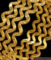 BR021-2.4 Size Traditional South Indian Gold Plated Bangle Neli Design BR021-2.4 Size Traditional South Indian Gold Plated Bangle Neli Design