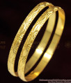 BR1048-2.4 Simple Plain Gold Bangle Designs For Daily Use Buy Online