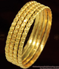 BR1063-2.10 Heart Design Traditional Gold Ethnic Wear Bangles South Indian Jewellery BR1063-2.10 Heart Design Traditional Gold Ethnic Wear Bangles South Indian Jewellery