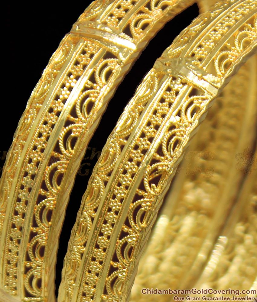 BR1070-2.4 Unique Bridal Collection Gold Plated Bangles For Womens Online BR1070-2.4 Unique Bridal Collection Gold Plated Bangles For Womens Online