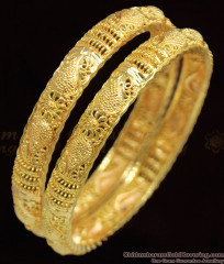 BR1071-2.8 Traditional Chidambaram Gold Plated Bangles Collection Daily Use BR1071-2.8 Traditional Chidambaram Gold Plated Bangles Collection Daily Use